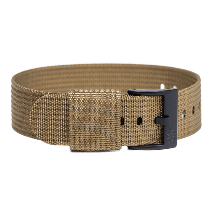 Aalborg - Single Pass Nylon Strap - Field Khaki