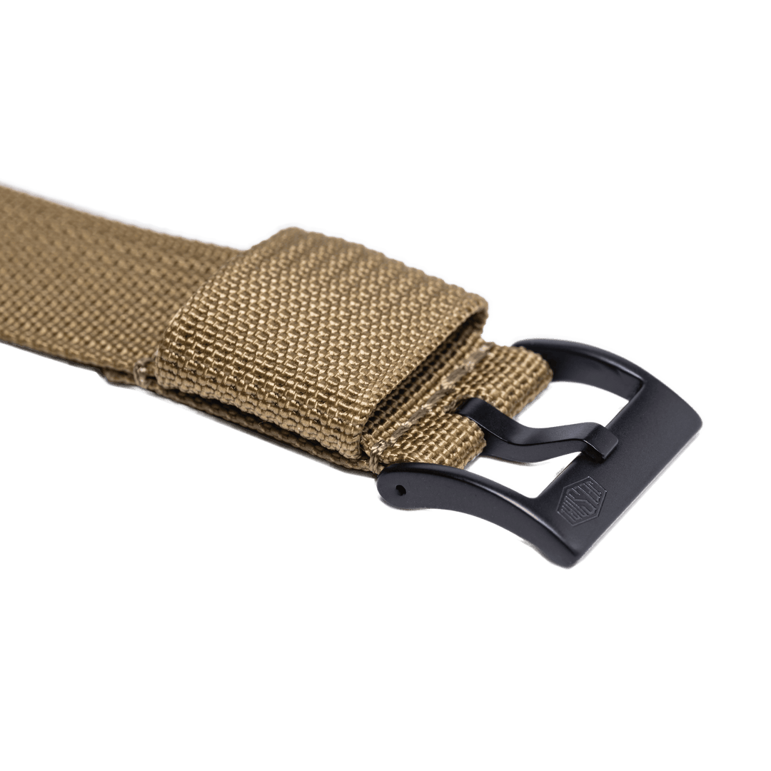 Aalborg - Single Pass Nylon Strap - Field Khaki