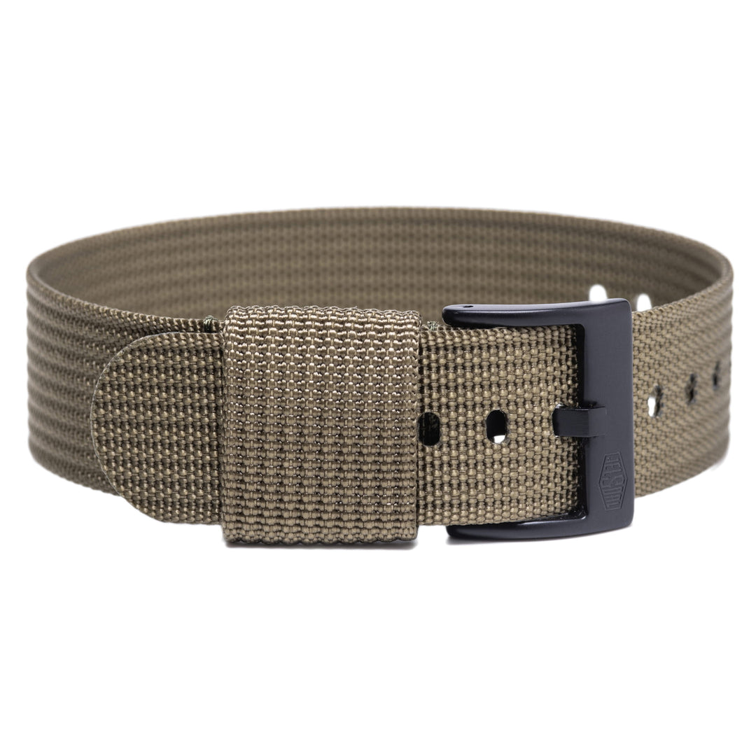 Aalborg - Single Pass Nylon Strap - Military Green