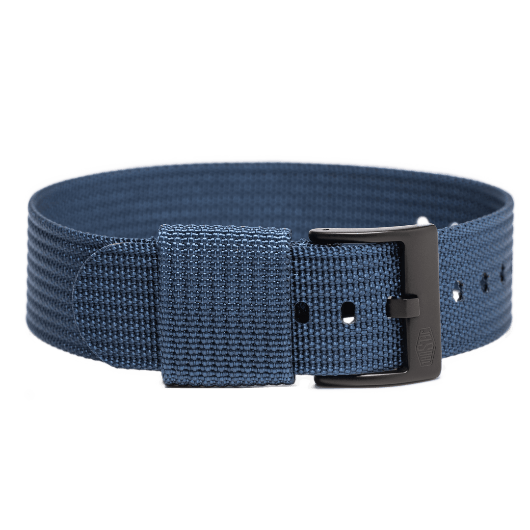 Aalborg - Single Pass Nylon Strap - Navy Blue