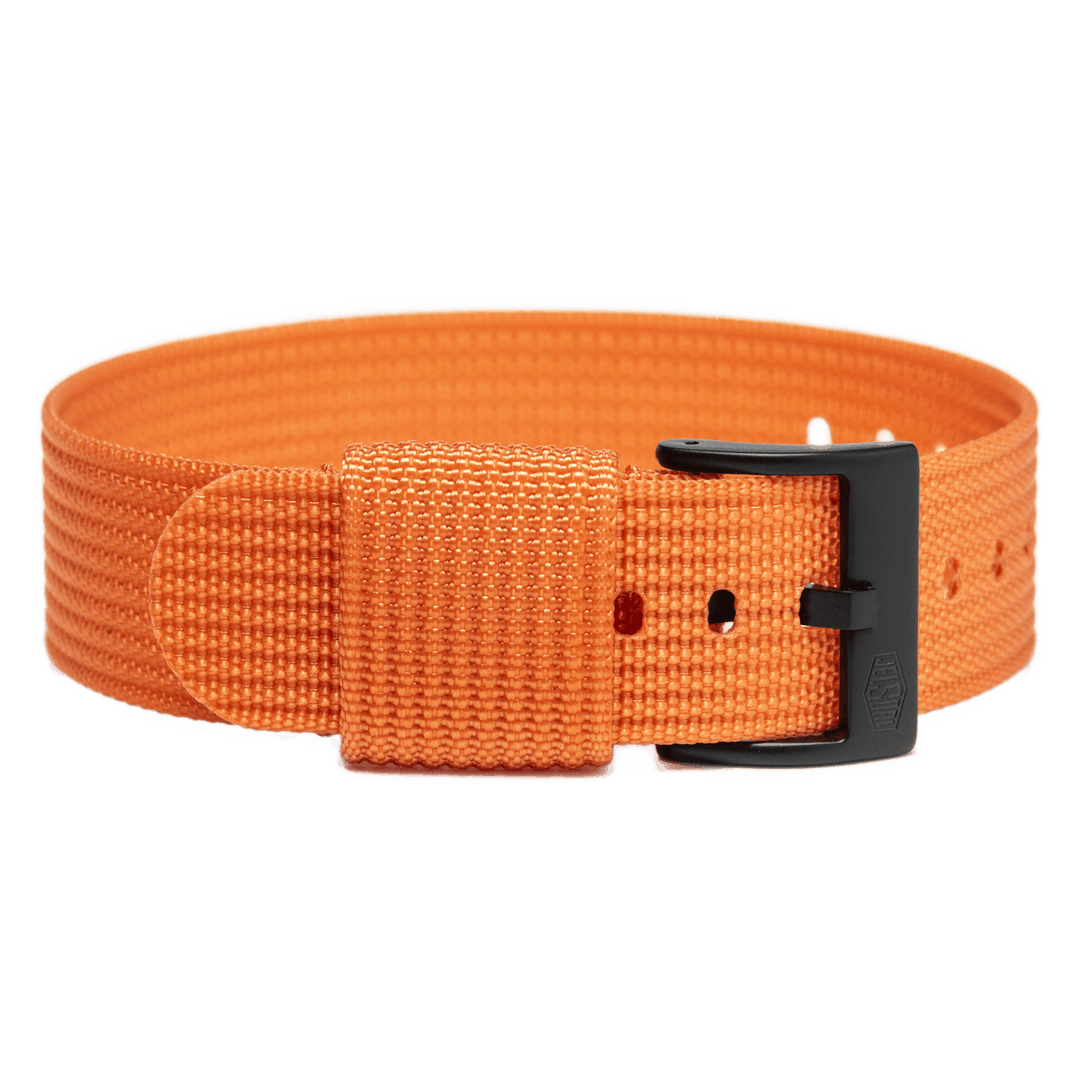 Aalborg - Single Pass Nylon Strap - Rescue Orange