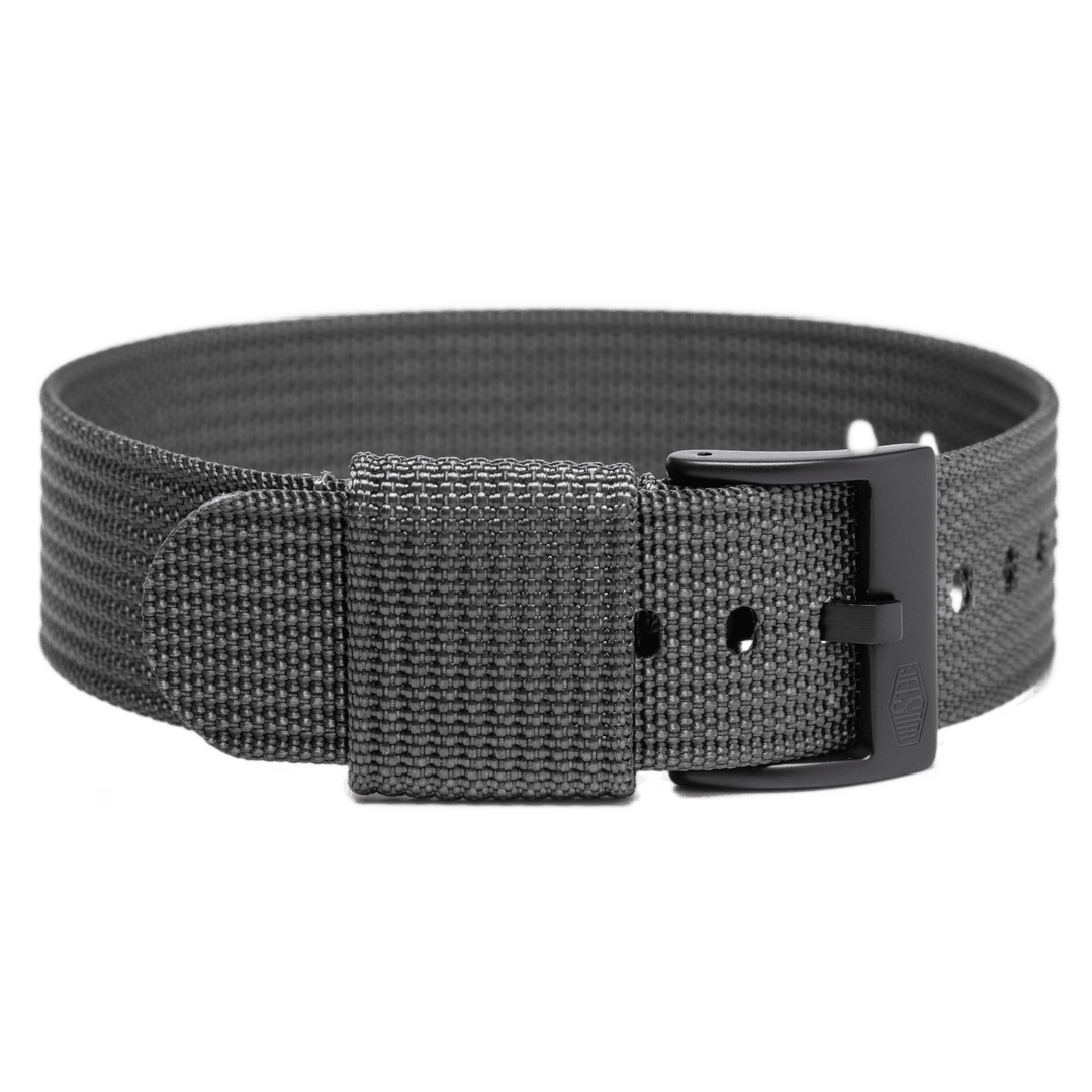 Aalborg - Single Pass Nylon Strap - Stealth Grey