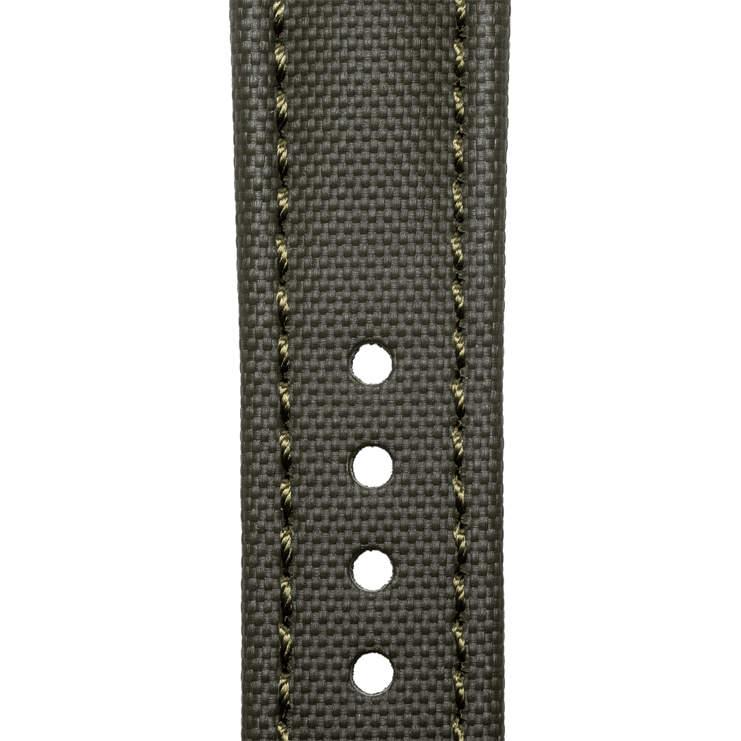 København - Sailcloth Watch Strap - Military Green