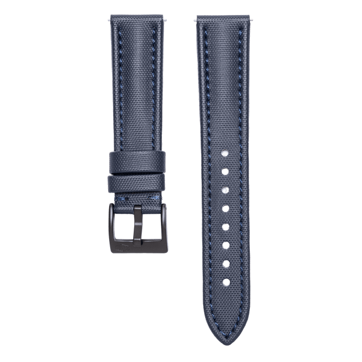 København - Sailcloth Watch Strap - Navy Blue
