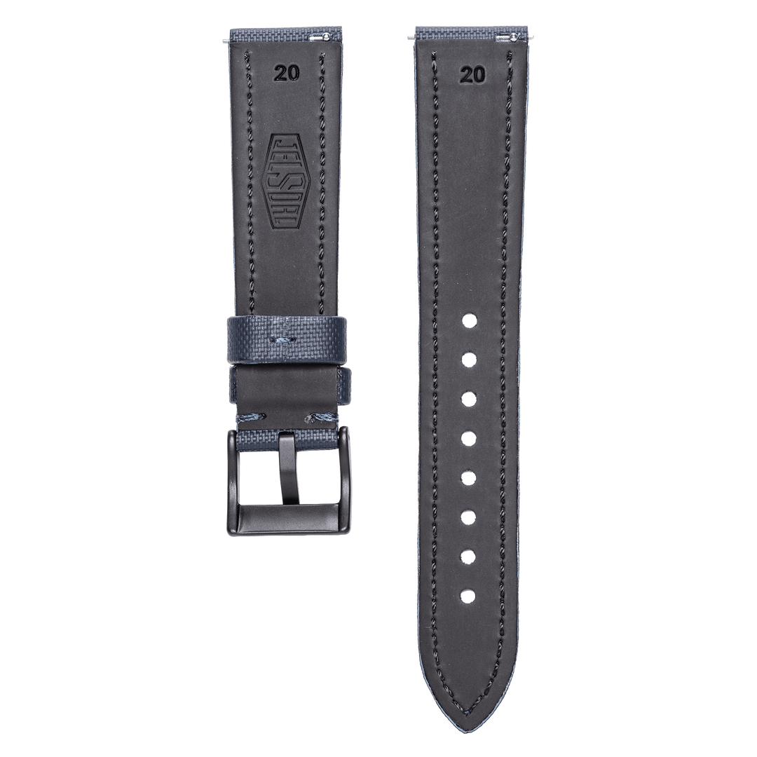 København - Sailcloth Watch Strap - Navy Blue