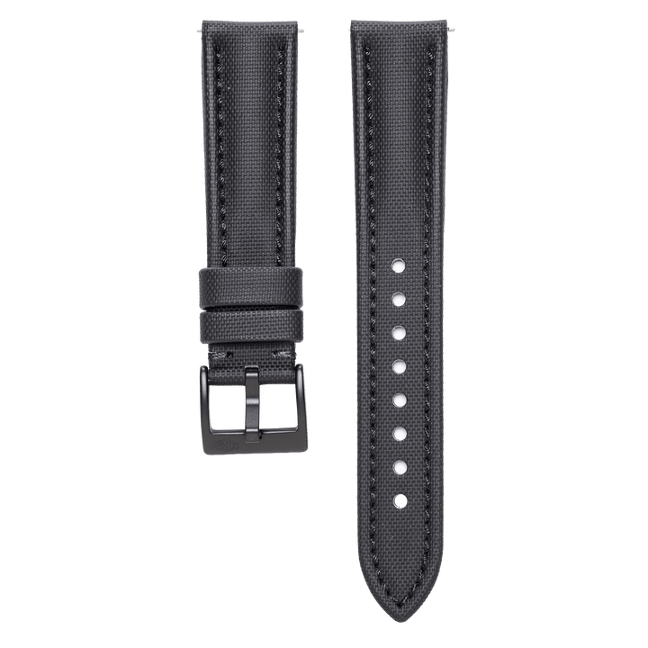 København - Sailcloth Watch Strap – Blackout