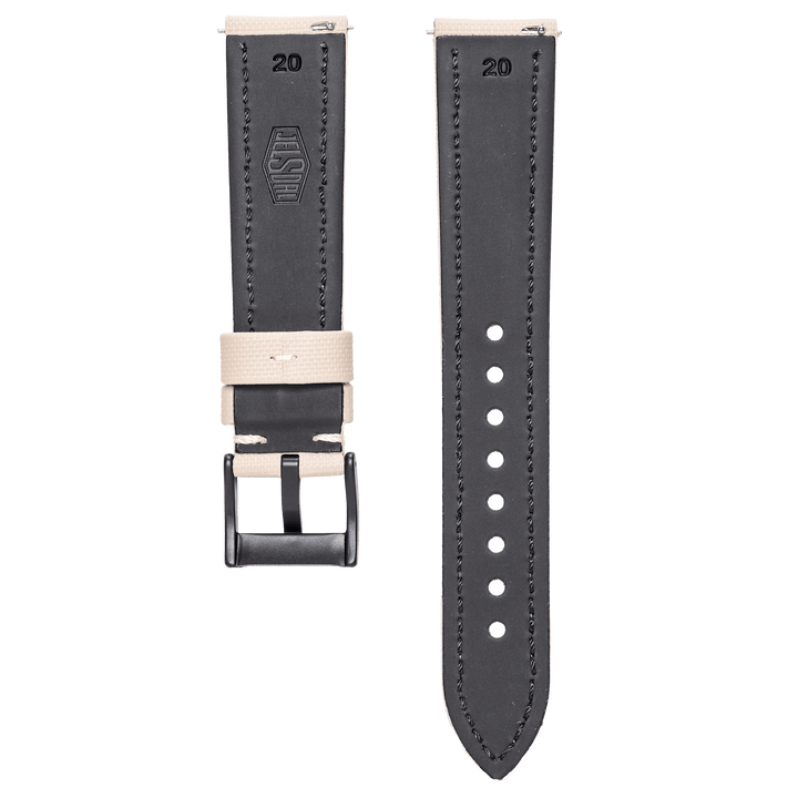 København - Sailcloth Watch Strap – Sandstone