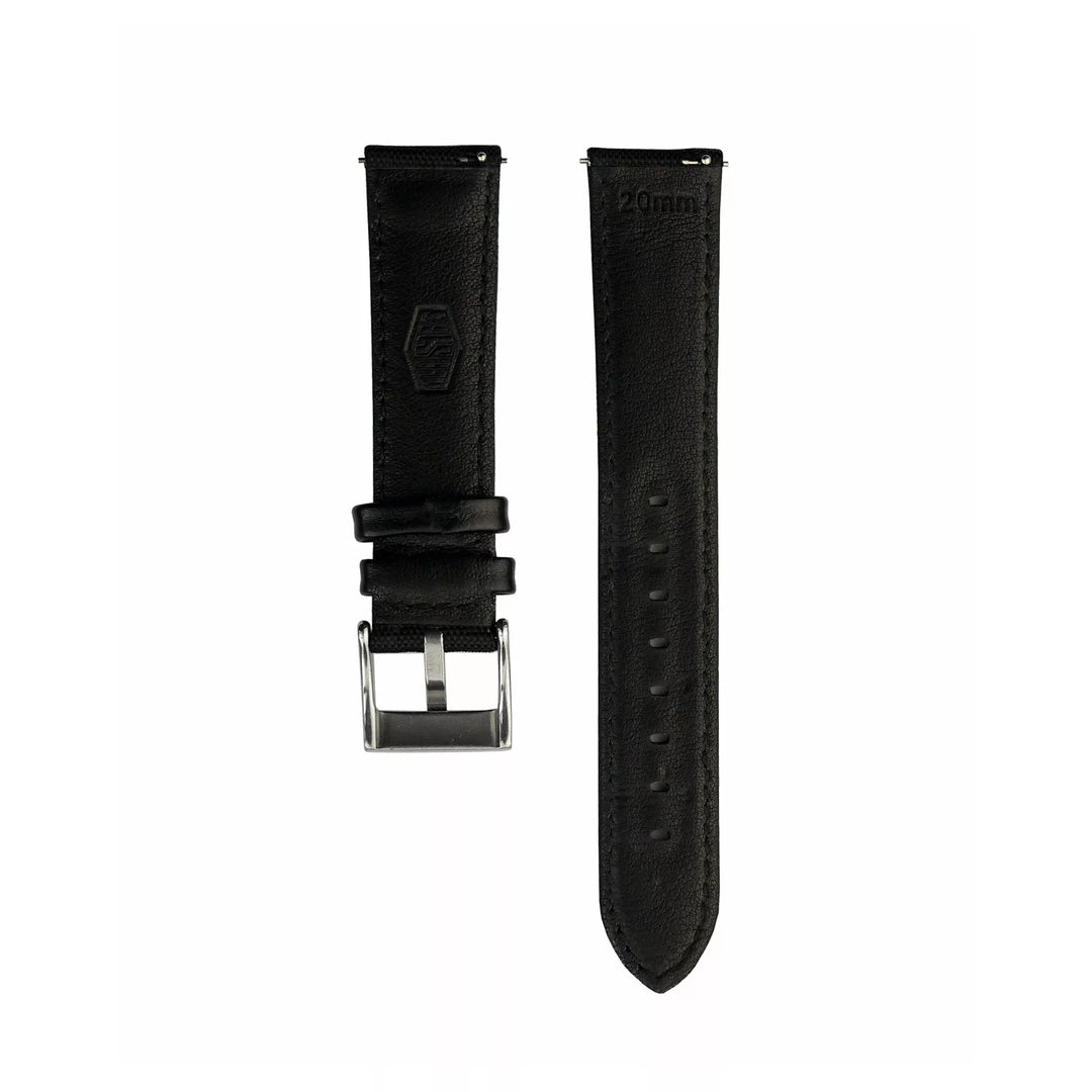 Kattegat - Sailcloth Watch Strap – Black