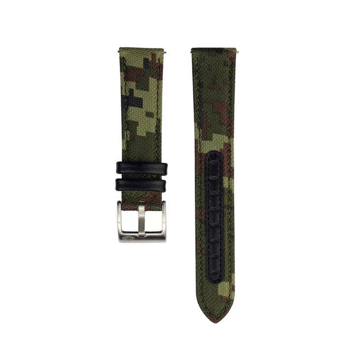 Kattegat - Sailcloth Watch Strap – Camo