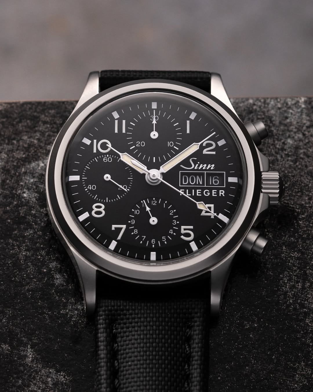 Skagerak - Sailcloth Watch Strap – Black
