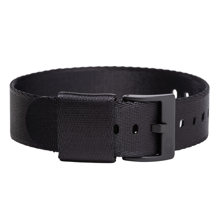 Værløse - Single Pass Nylon Strap - Blackout