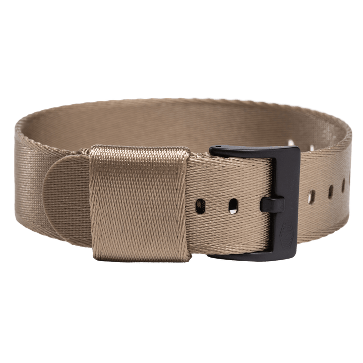 Værløse - Single Pass Nylon Strap – Field Khaki