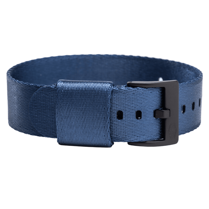 Værløse - Single Pass Nylon Strap - Navy Blue