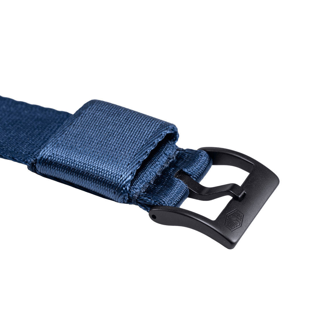 Værløse - Single Pass Nylon Strap - Navy Blue