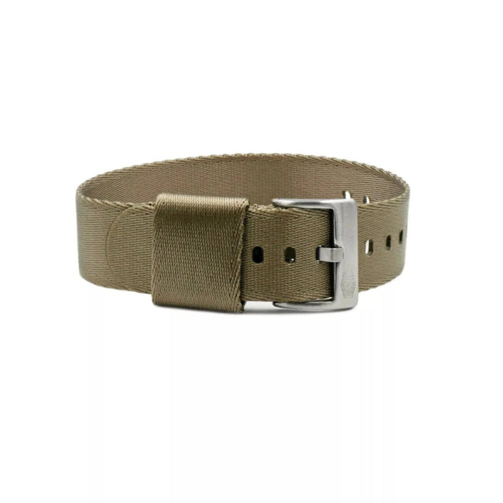 Vintage Military Single Pass Nylon Watch Strap – Khaki
