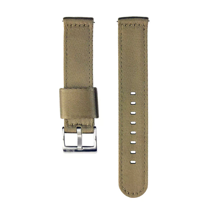 Vintage Military Two-Piece Nylon Watch Strap – Khaki