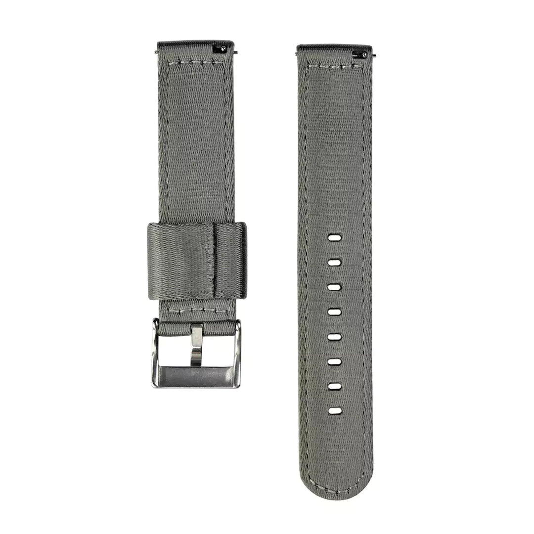 Vintage Military Two-Piece Nylon Watch Strap – Grey