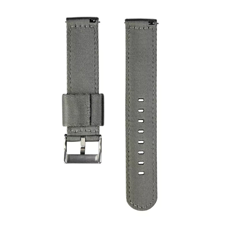Vintage Military Two-Piece Nylon Watch Strap – Grey